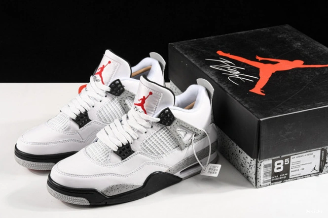 Reps BK “white cement” 840606-192 og jordan 4 air 1207
